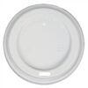 10-24 oz White Plastic Sipper Lid For Paper Hot Cups - 1000/Case