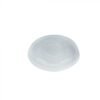 KR 5 oz Translucent Plastic Flat Lid With Vent For Cold/Hot Paper Food Containers - 1 case (1000 piece)