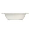 12 oz 6" White Compostable Sugarcane Bagasse Round Bowl- 1000/Case