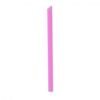 8.7" Colossal (11mm) Pink Film-Wrapped Plastic Straw with Spike Tip - 1 case (2000 piece)