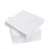 9" x 9" White 1-Ply Beverage Napkin - 1 case (4000 piece)