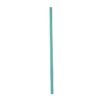 10.25" Giant (8mm) Light Blue Film-Wrapped Plastic Straw - 1 case (2000 piece)